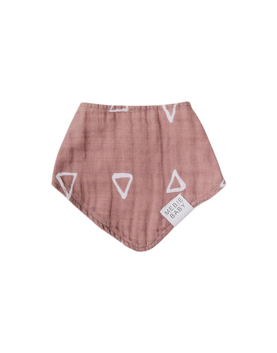 Mebie Baby - Blush Triangle Bib