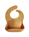 Mushie Silicone Baby Bib (Sun Orange)