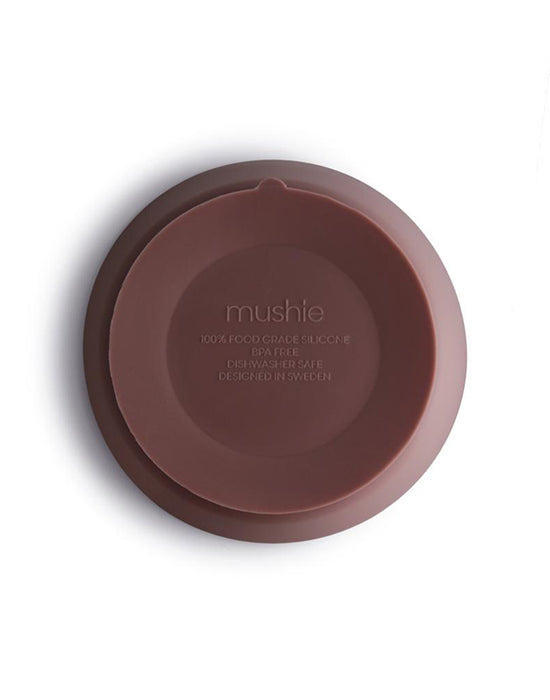 Mushie - Silicone bowl - Cloudy Mauve - Little Zebra