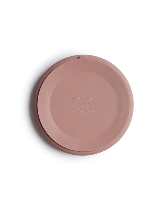 Mushie Silicone Suction Plate Bottom (Blush)