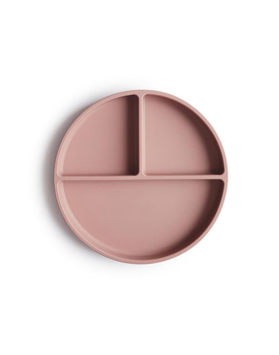 Mushie Silicone Suction Plate (Blush)