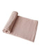 Mushie Muslin Swaddle Blanket (Blush)