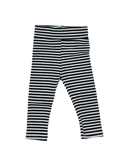 Orcas Lucille Stretch Leggins (Black & White Stripe)