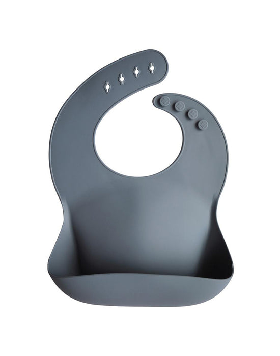 Mushie Silicone Baby Bib (Tradewinds)