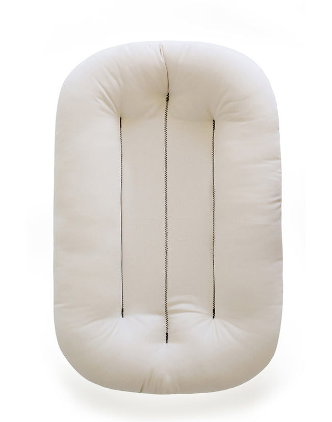 Snuggle Me Organic Infant Lounger (Natural) — Flight Detroit